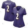 Tyler Huntley Baltimore Ravens Nike Women's Game Jersey - Purple