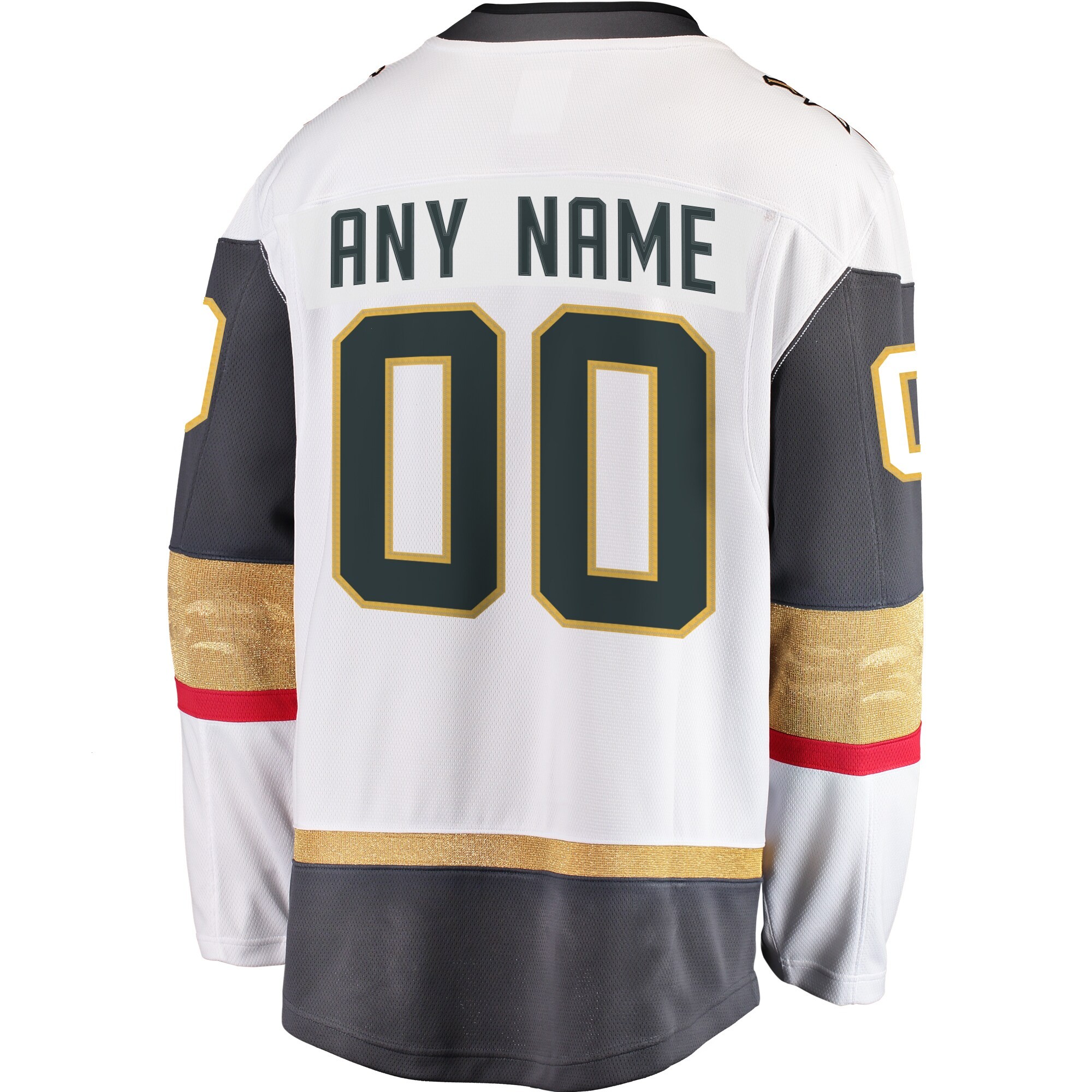 Vegas Golden Knights Fanatics Branded Away Breakaway Custom Jersey - White