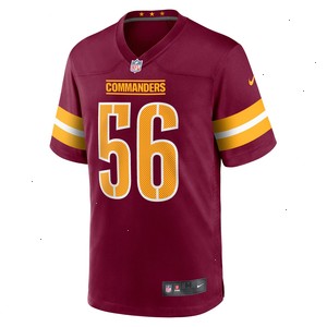 Will Bradley-King Washington Commanders Nike Game Player Jersey - Burgundy