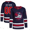Winnipeg Jets adidas 2021/22 Alternate Primegreen Authentic Pro Custom Jersey - Navy